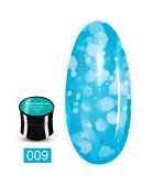 Гель моделирующий Сніжинки (Snowflakes) 15 мл (009)