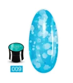 Гель моделюючий Сніжинки (Snowflakes) 15 мл (009)