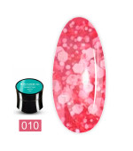 Гель моделюючий Сніжинки (Snowflakes) 15 мл (010)