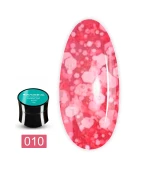 Гель моделирующий Снежинки (Snowflakes) 15 мл (010)