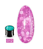 Гель моделюючий Сніжинки (Snowflakes) 15 мл (012)