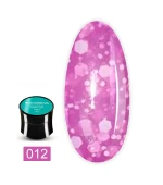 Гель моделирующий Снежинки (Snowflakes) 15 мл (012)