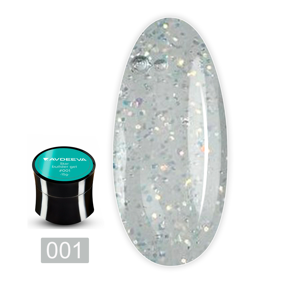 Гель моделирующий Звезда (Star) 15 мл (001)