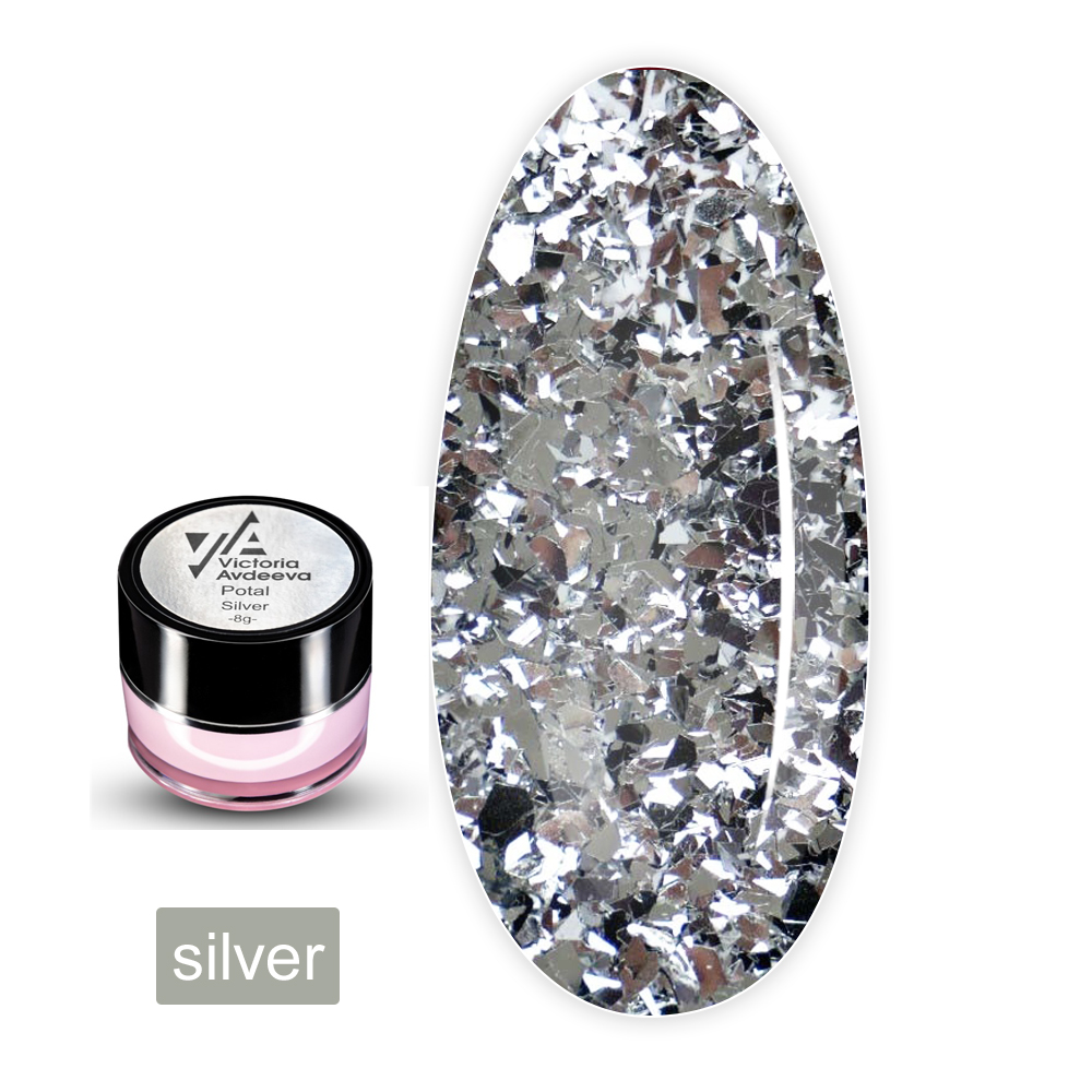 Слюда жидкая Potal 8 мг (silver)