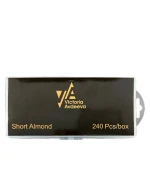 Типсы гелевые 240 шт (Миндаль (Short Almond))