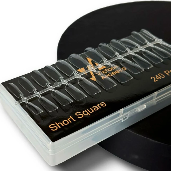 Тіпси гелеві 240 шт (Квадрат (Short Square))