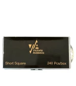 Типсы гелевые 240 шт (Квадрат (Short Square))