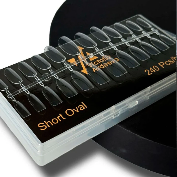 Тіпси гелеві 240 шт (Овал (Short Oval))