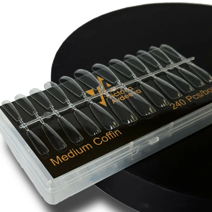 Тіпси гелеві 240 шт (Середня Балерина (Medium Coffin))