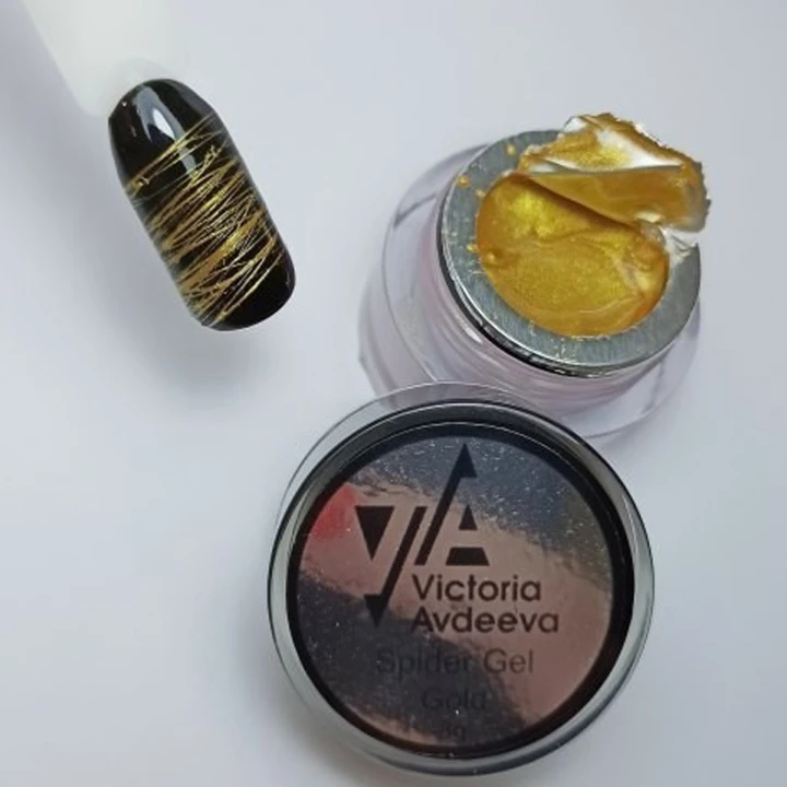 Гель-краска Spider gel 8 мг (gold)