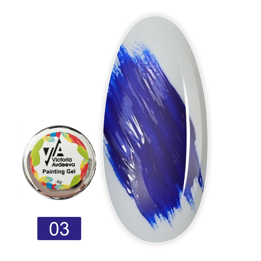 Гель-фарба для китайського та художнього розпису 5 мл (03)