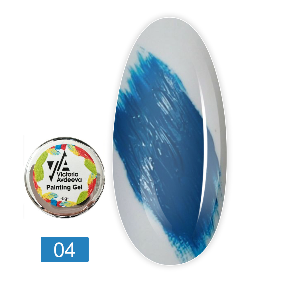 Гель-фарба для китайського та художнього розпису 5 мл (04)