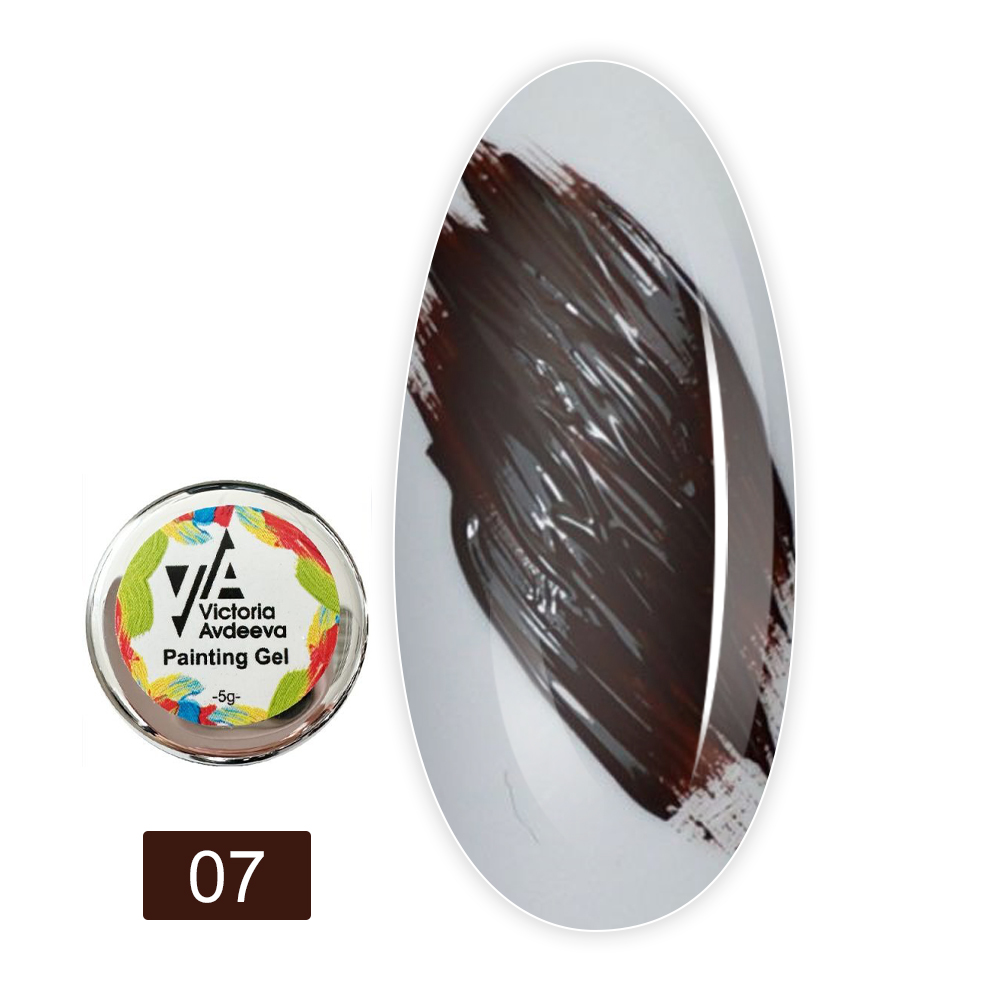 Гель-фарба для китайського та художнього розпису 5 мл (07)