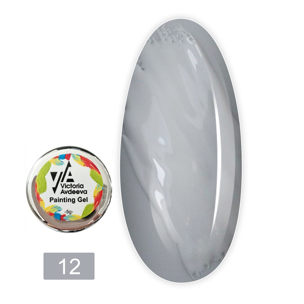 Гель-фарба для китайського та художнього розпису 5 мл (12)