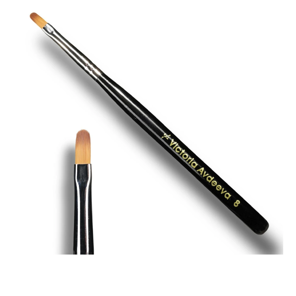 Пензлик Victoria Avdeeva (№8 "Для викладки гелю" )
