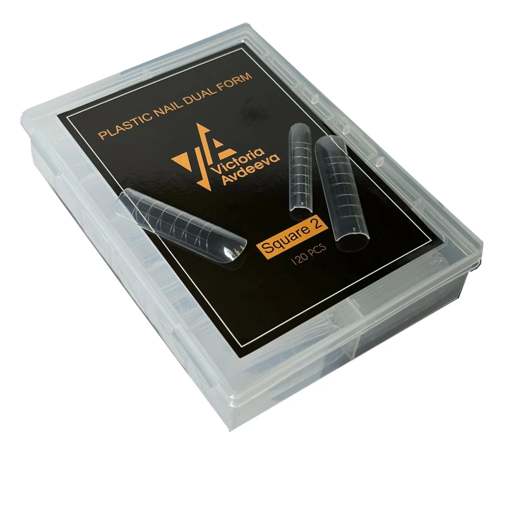 Формы верхние 120 шт (Квадрат с низким апексом (Square 2))