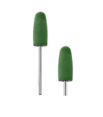 Фреза силіконова шліфувальник (Конус заокруглений 10 мм зелена)