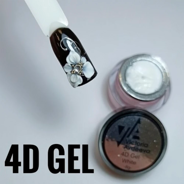 Гель пластилин 4D Gel 8г (white)