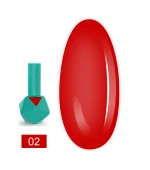 Гель-лак Red 12 мл (02)