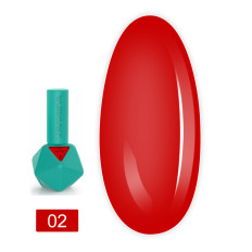 Гель-лак Red 12 мл (02)
