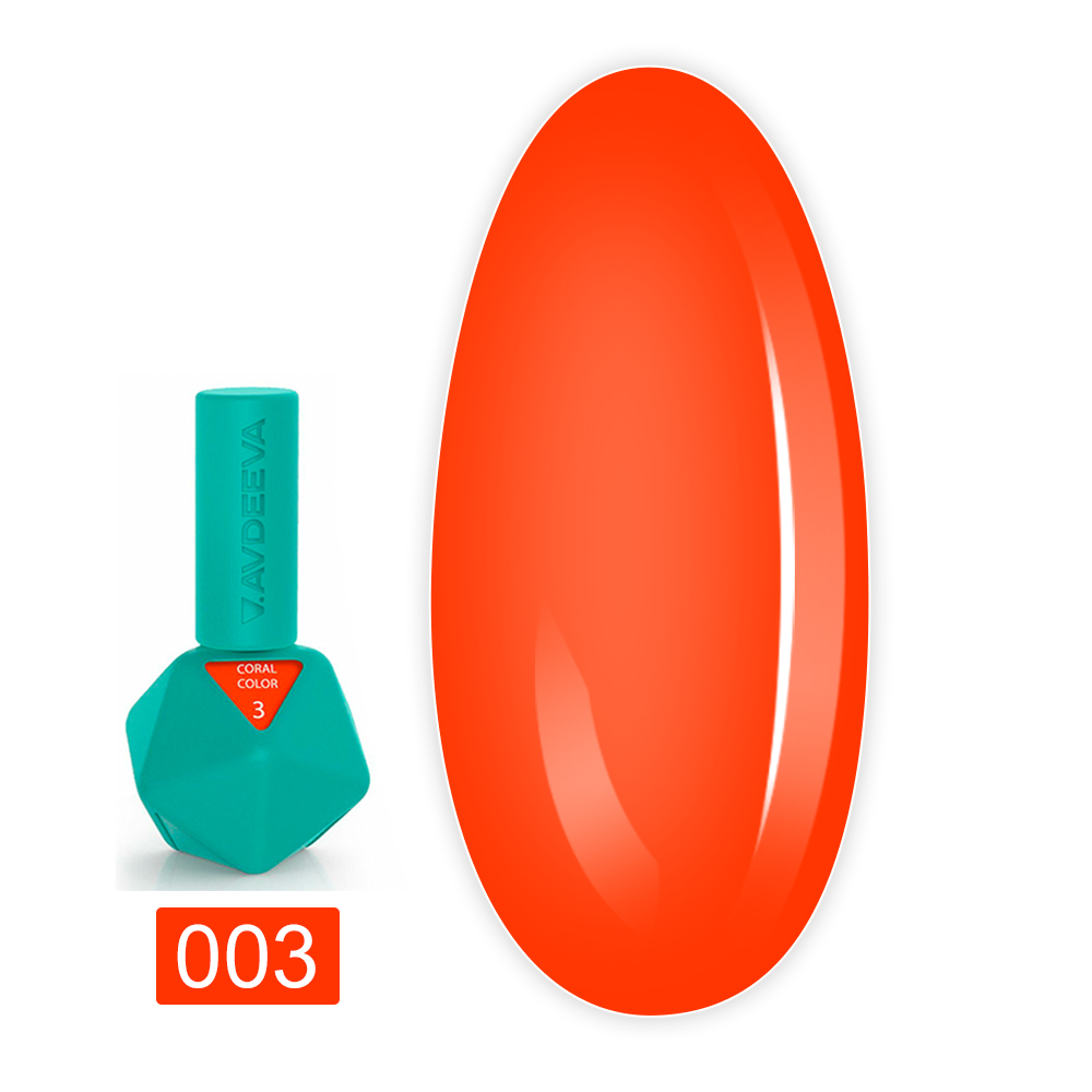 Гель-лак Coral Color 12 мл (03)