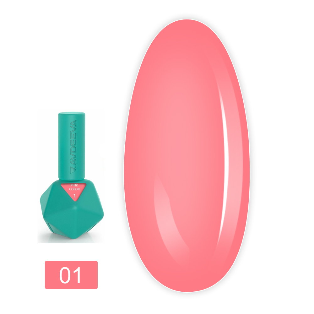 Гель-лак Pink Color 12 мл (01)
