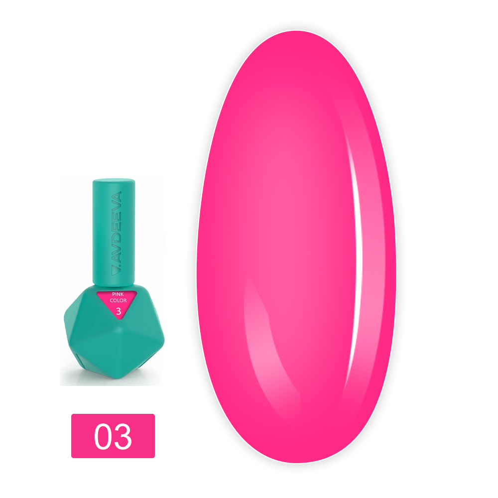 Гель-лак Pink Color 12 мл (03)