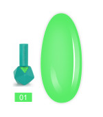 Гель-лак Green Color 12 мл (01)