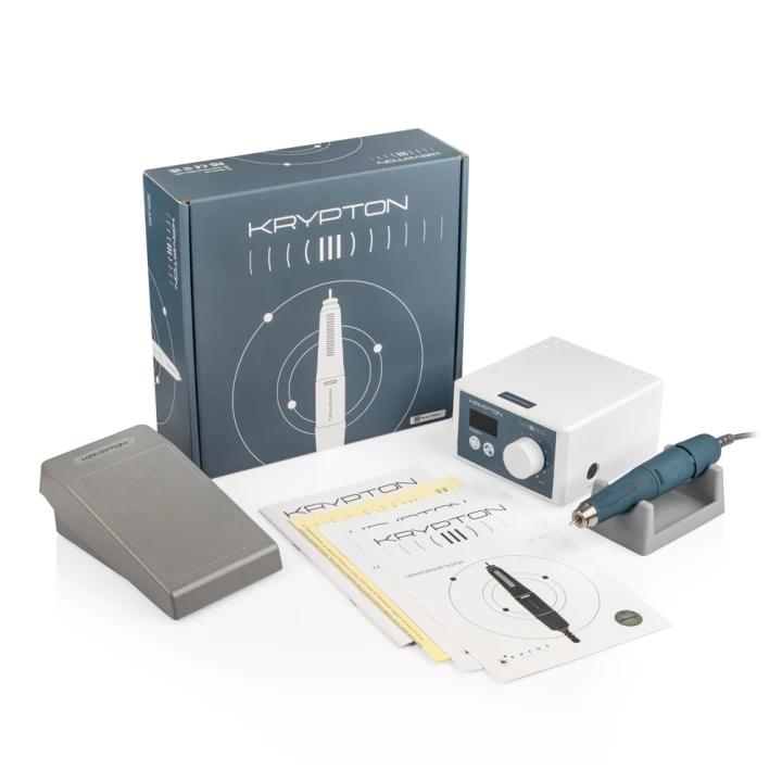 Фрезер KRYPTON III XPS-450 на 100 вт. и 45000 об. для педикюра и маникюра