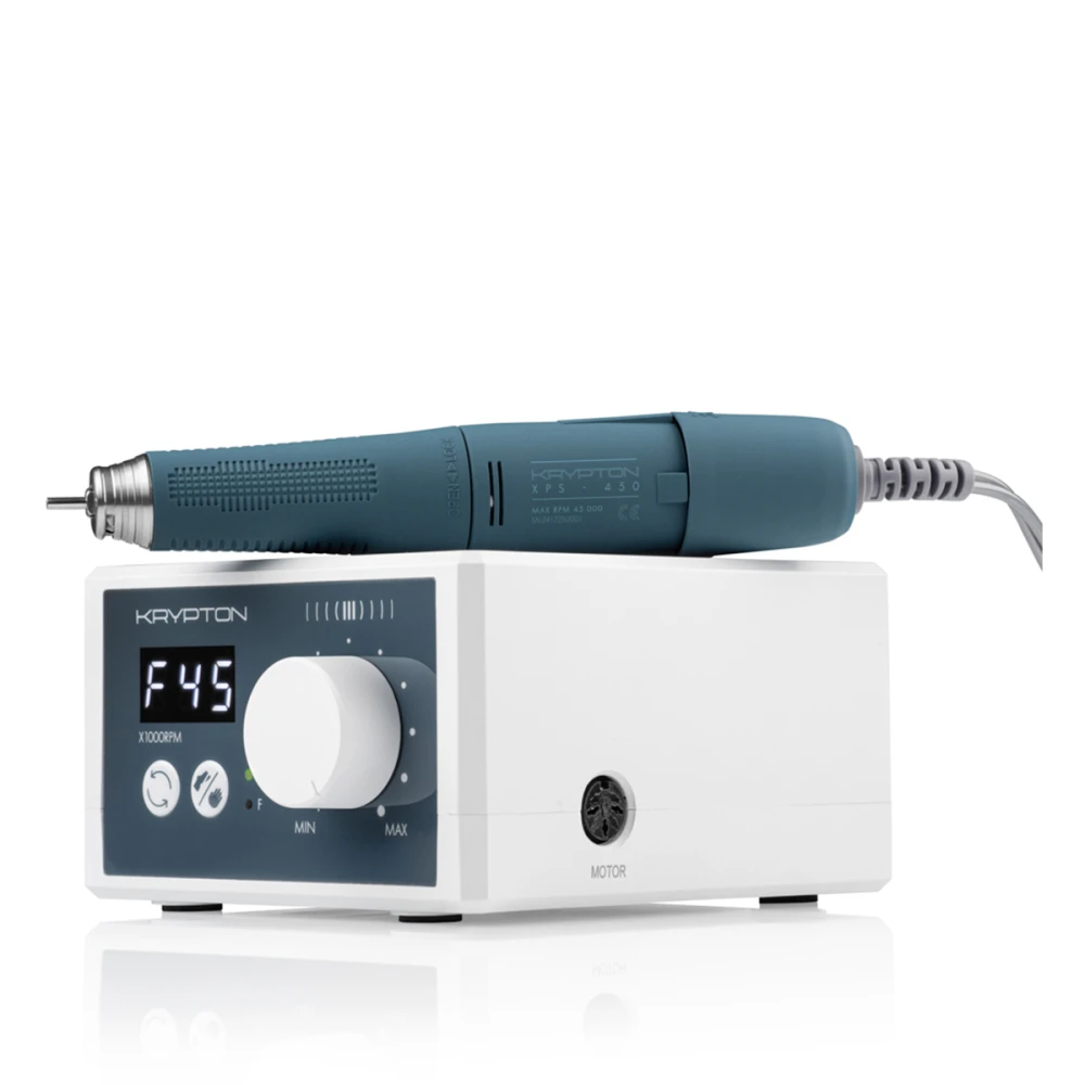 Фрезер KRYPTON III XPS-450 на 100 вт. и 45000 об. для педикюра и маникюра