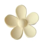 Краб цветок матовый 7см (Молочный)