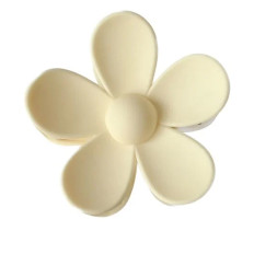 Краб квітка матова 7см (Молочний)