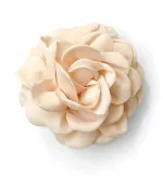 Заколка автомат півонія (Молочний)