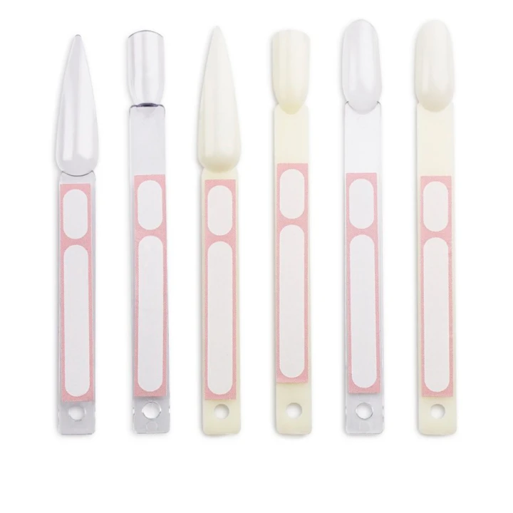 Наклейки на тіпси 40 шт 9*45 мм Чорні