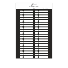 Наклейки на тіпси 40 шт 9*45 мм Чорні