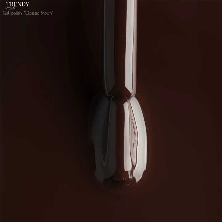 Гель-лак для нігтів TrendyNails ( Classsic Brown HFTF, 8 мл (22GP-1TN))