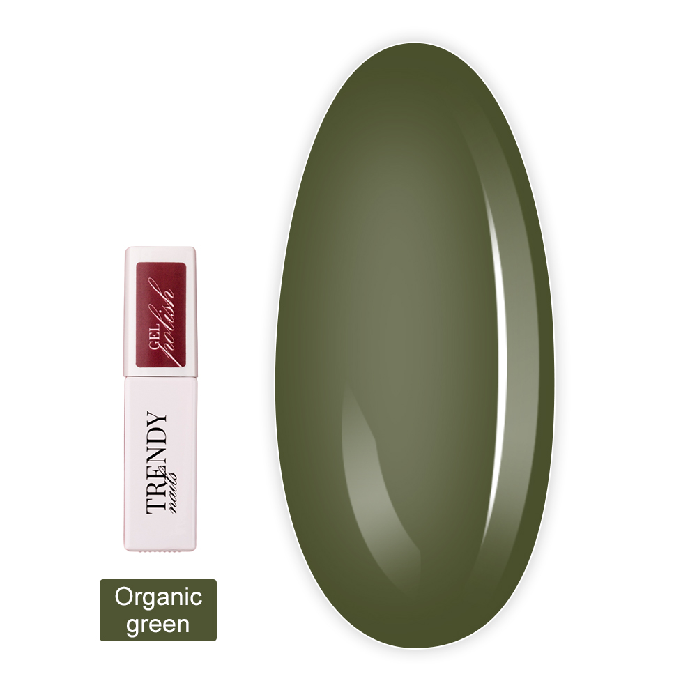 Гель-лак для нігтів TrendyNails ( Organic green HFTF, 8 мл (22GP-3TN))