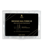 Формы верхние FOX Decking Nail from 2.0 120 шт ( Удлиненный Миндаль )