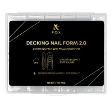 Формы верхние FOX Decking Nail from 2.0 120 шт. (мягкий квадрат)