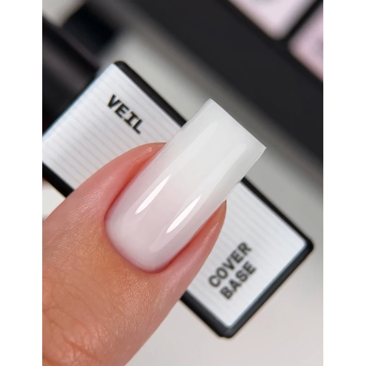 База BIBLIOTEKA Cover Base, 10 мл (01 Veil – Полупрозрачный молочный)