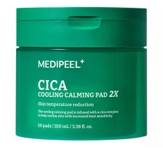 Диски охолоджуючі для заспокоєння шкіри MEDI PEEL CICA COOLING CALMING PAD 2X 50шт/100мл