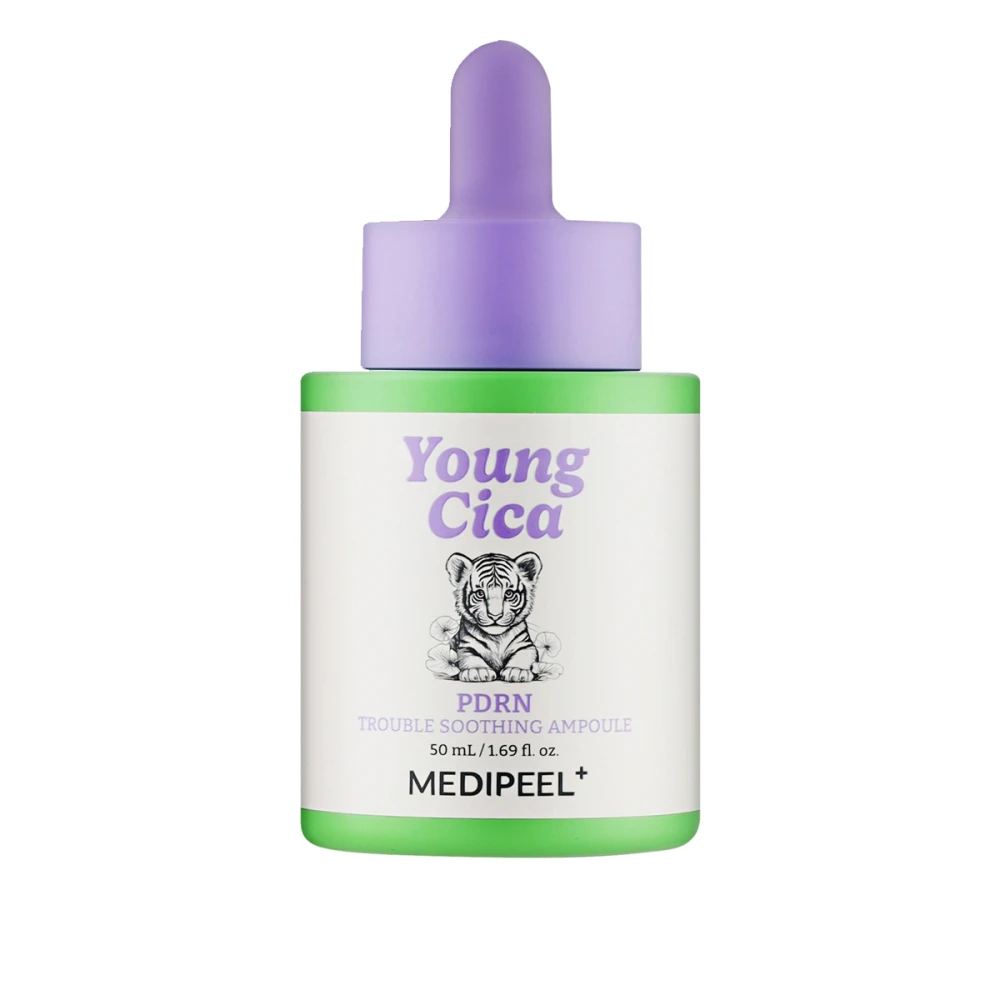 Сыворотка интенсивная успокаивающая MEDI PEEL YOUNG CICA PDRN TROUBLE SOOTHING AMPOULE 50мл