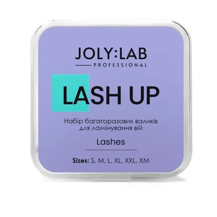 Набор многоразовых валиков для ламинирования Lash Up, 6 пар