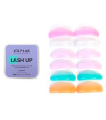 Набір багаторазових валиків для ламінування вій Lash Up, 6 пар