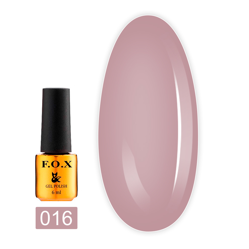 Гель лак FOX gold Pigment 6 мл (016)