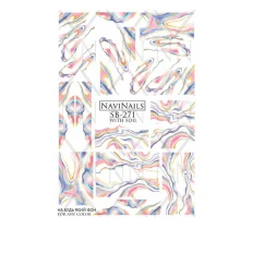 Слайдер Navinails з білою підкладкою/об'ємною фольгою Max ( SB-271 gold)