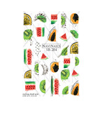 Слайдер Navinails з білою підкладкою/об'ємною фольгою Max ( SB-284)