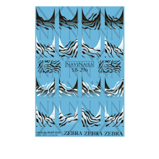 Слайдер Navinails  з білою підкладкою/об'ємною фольгою Max ( SB-296)