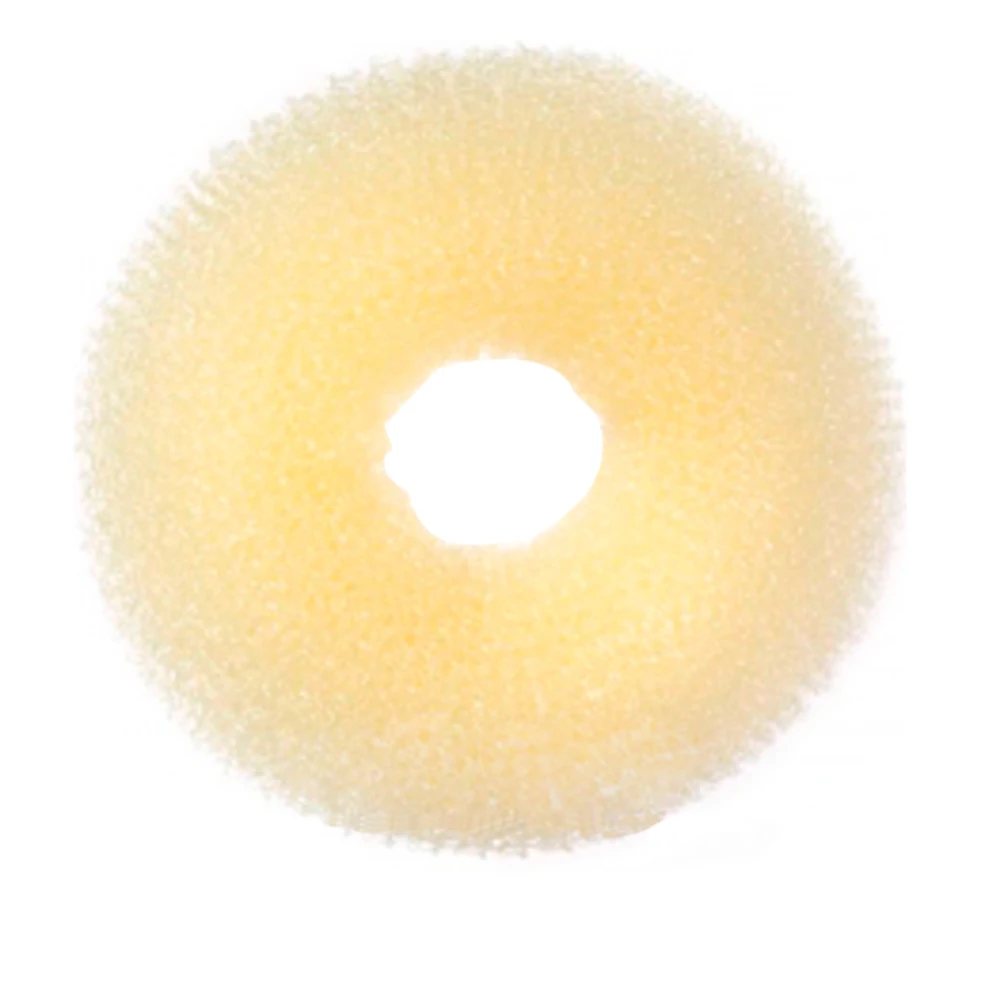 Валик для зачісок круглий YRE блонд 7 см