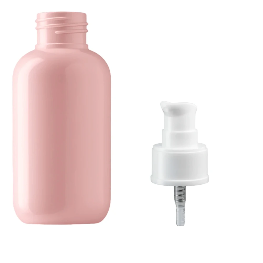 Флакон пластиковый MILLIFORM ( флакон: Пудровый; дозатор: Белый, акрил Оливия Пудровый 100 мл)